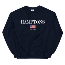Load image into Gallery viewer, The Hamptons American Flag Sweatshirt