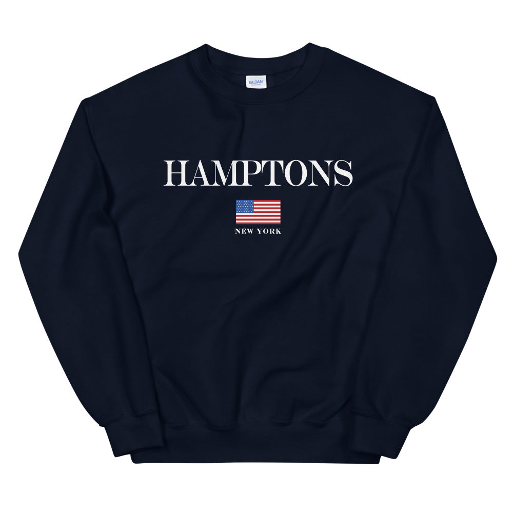 The Hamptons American Flag Sweatshirt