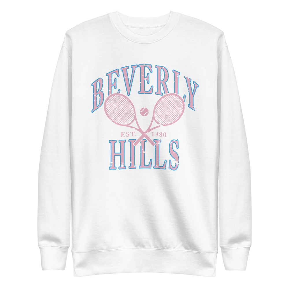 Beverly Hills Tennis Crewneck Sweatshirt